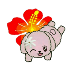 Hula-Dogs Aina and Friends 4 sticker #9663130