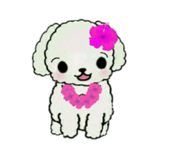 Hula-Dogs Aina and Friends 4 sticker #9663131