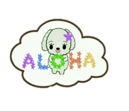 Hula-Dogs Aina and Friends 4 sticker #9663132