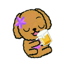 Hula-Dogs Aina and Friends 4 sticker #9663146