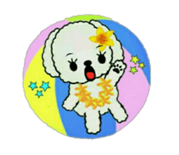 Hula-Dogs Aina and Friends 4 sticker #9663148