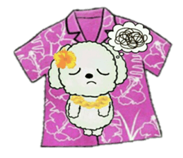 Hula-Dogs Aina and Friends 4 sticker #9663150