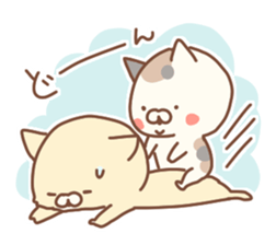 tonari no cat sticker #9663635