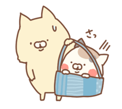 tonari no cat sticker #9663641
