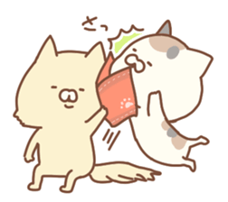 tonari no cat sticker #9663646