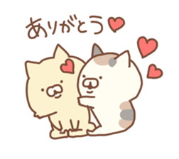 tonari no cat sticker #9663660