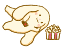 Little bunny Fluffy 1 sticker #9664301