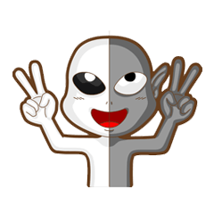 Positive and negative energy of aliens