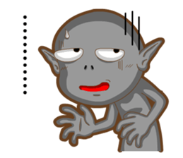 Positive and negative energy of aliens sticker #9664983