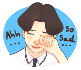 The heart to Mr.Lee (Eng) sticker #9665118