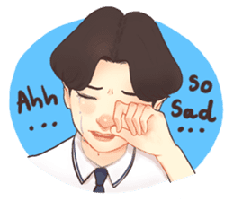 The heart to Mr.Lee (Eng) sticker #9665118