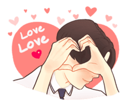 The heart to Mr.Lee (Eng) sticker #9665136