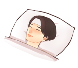 The heart to Mr.Lee (Eng) sticker #9665142