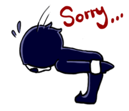 skull here there sticker #9665327