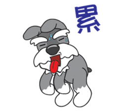 Grey Puppy sticker #9665401