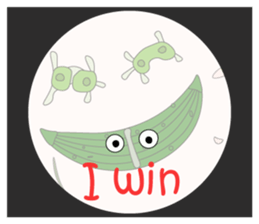 The world of the microbe sticker #9665436