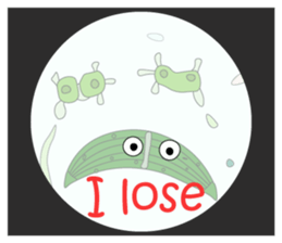The world of the microbe sticker #9665437