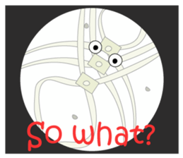 The world of the microbe sticker #9665463