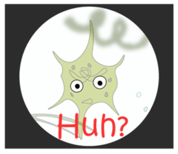 The world of the microbe sticker #9665470
