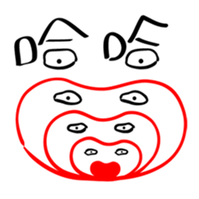 Just like this! WTF-Face series 1 sticker #9665810