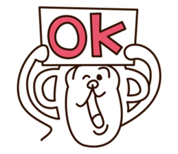 Kotatsu of a monkey sticker #9666000