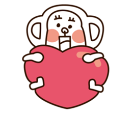 Kotatsu of a monkey sticker #9666021