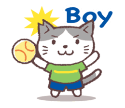 For cats (English) sticker #9666236