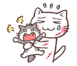 For cats (English) sticker #9666246