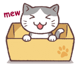 For cats (English) sticker #9666254