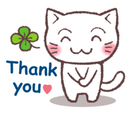 For cats (English) sticker #9666262