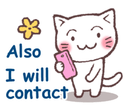 For cats (English) sticker #9666267
