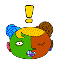 Invective dancers sticker sticker #9666671