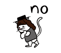 charm cat sticker #9667077