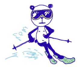 dainapanda ski & snowboard sticker #9667314