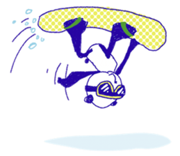 dainapanda ski & snowboard sticker #9667325