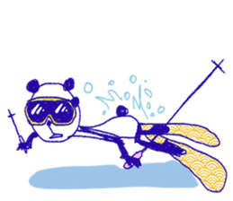 dainapanda ski & snowboard sticker #9667327