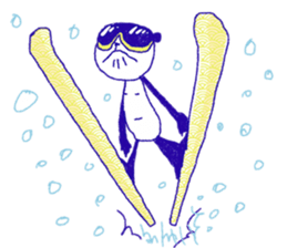 dainapanda ski & snowboard sticker #9667328