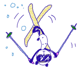 dainapanda ski & snowboard sticker #9667329