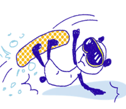 dainapanda ski & snowboard sticker #9667334