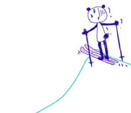 dainapanda ski & snowboard sticker #9667335