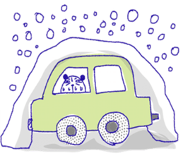 dainapanda ski & snowboard sticker #9667342