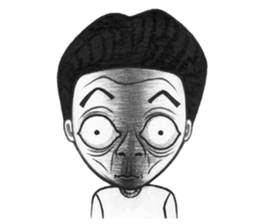 Unusual girl & Weird boy sticker #9667512