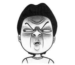 Unusual girl & Weird boy sticker #9667513