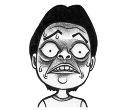 Unusual girl & Weird boy sticker #9667514