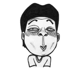 Unusual girl & Weird boy sticker #9667518