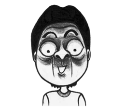 Unusual girl & Weird boy sticker #9667520