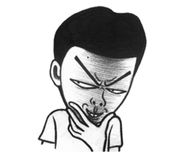 Unusual girl & Weird boy sticker #9667521