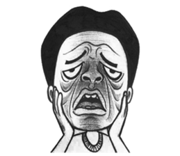 Unusual girl & Weird boy sticker #9667523