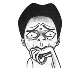 Unusual girl & Weird boy sticker #9667528