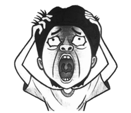 Unusual girl & Weird boy sticker #9667533